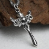 Handmade Silver Cross Pendant for Boys Handmade Silver Cross Pendant for Boys
