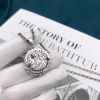 S925 new smiling face personalized Coke bottle pendant creative men's and women's necklace pendant trendy jewelry simple and ver S925 new smiling face personalized Coke bottle pendant creative men's and women's necklace pendant trendy jewelry simple and ver
