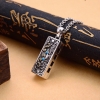 S925 New Style Silver Jewelry Ethnic Wind Pure Silver Cow Pendant Five Tone Harmonica Men's Personalized Necklace Domineering an S925 New Style Silver Jewelry Ethnic Wind Pure Silver Cow Pendant Five Tone Harmonica Men's Personalized Necklace Domineering an