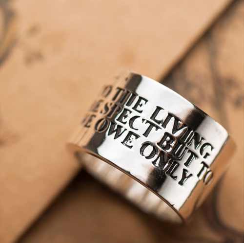 s925 sterling silver jewelry retro Thai silver wide version glossy men's ring index finger gothic punk style skull s925 sterling silver jewelry retro Thai silver wide version glossy men's ring index finger gothic punk style skull