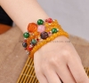 Handmade Beaded Bracelet Topaz Beads Bracelet Handmade Beaded Bracelet Topaz Beads Bracelet