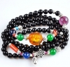 Handmade Onyx Beaded Bracelet Necklace Handmade Onyx Beaded Bracelet Necklace
