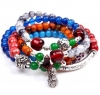 Handmade Colourful Stone Beaded Bracelet Handmade Colourful Stone Beaded Bracelet