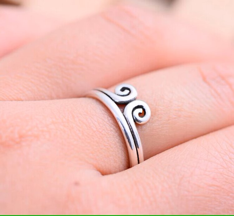 s925 sterling silver gold tight hoop ring, the return of the great sage, Sun Wukong, for men and women, couples